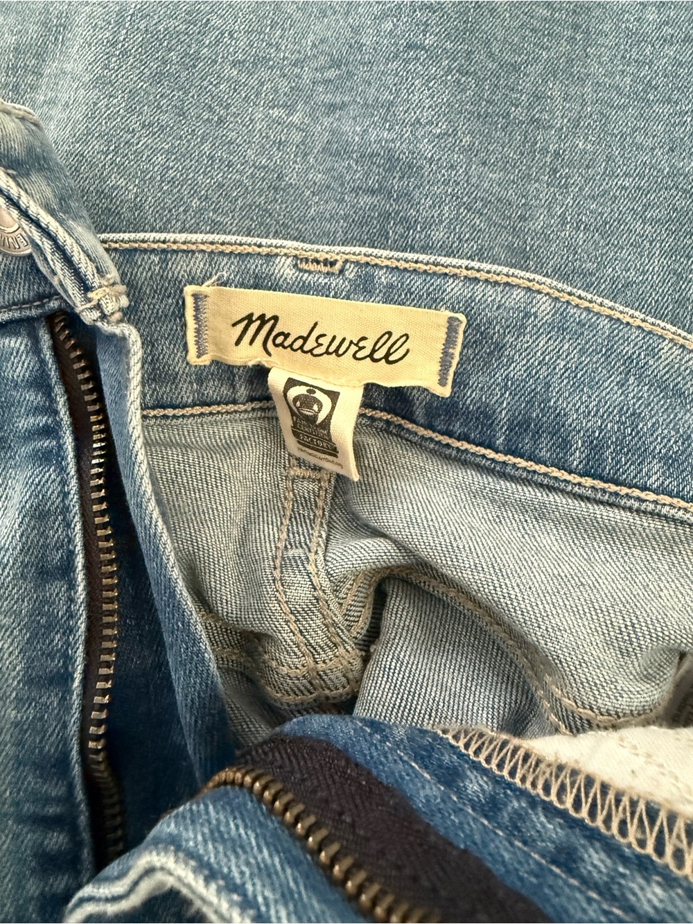 Madewell Palazzo Wide Leg Jeans - Corley Wash - Picture 2 of 11